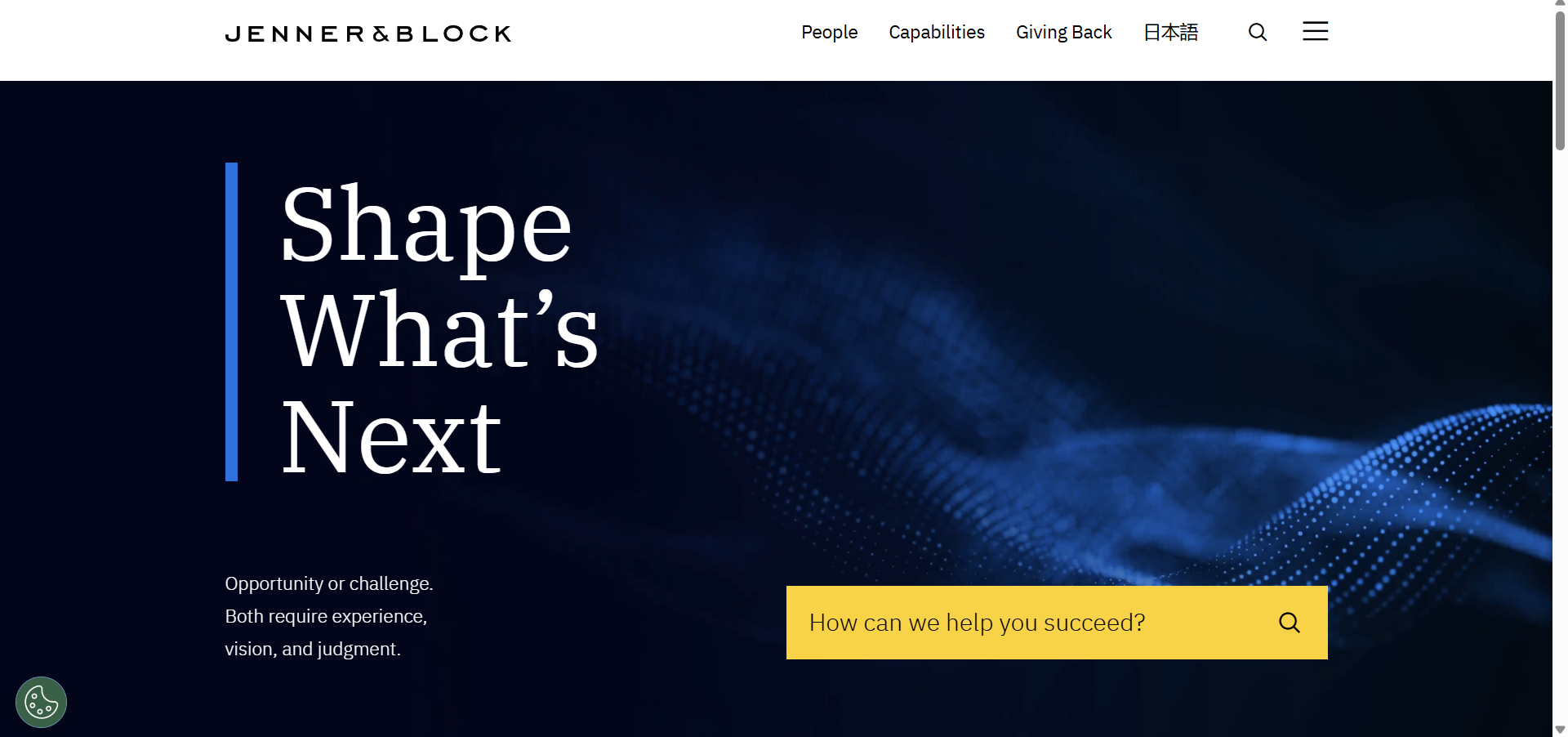 Jenner & Block website preview