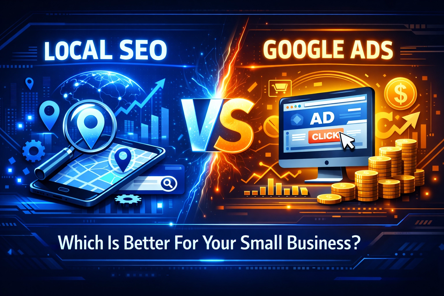 Local SEO vs Google Ads: Which Is Better For Your Small Business?