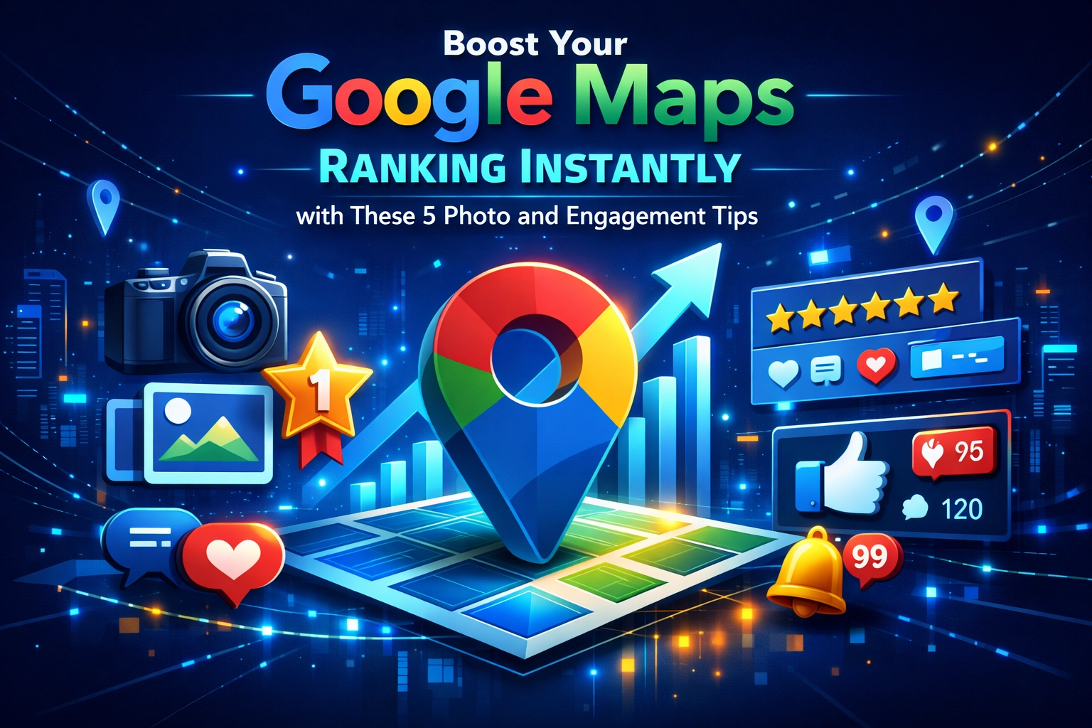 Boost Your Google Maps Ranking Instantly with These 5 Photo and Engagement Tips