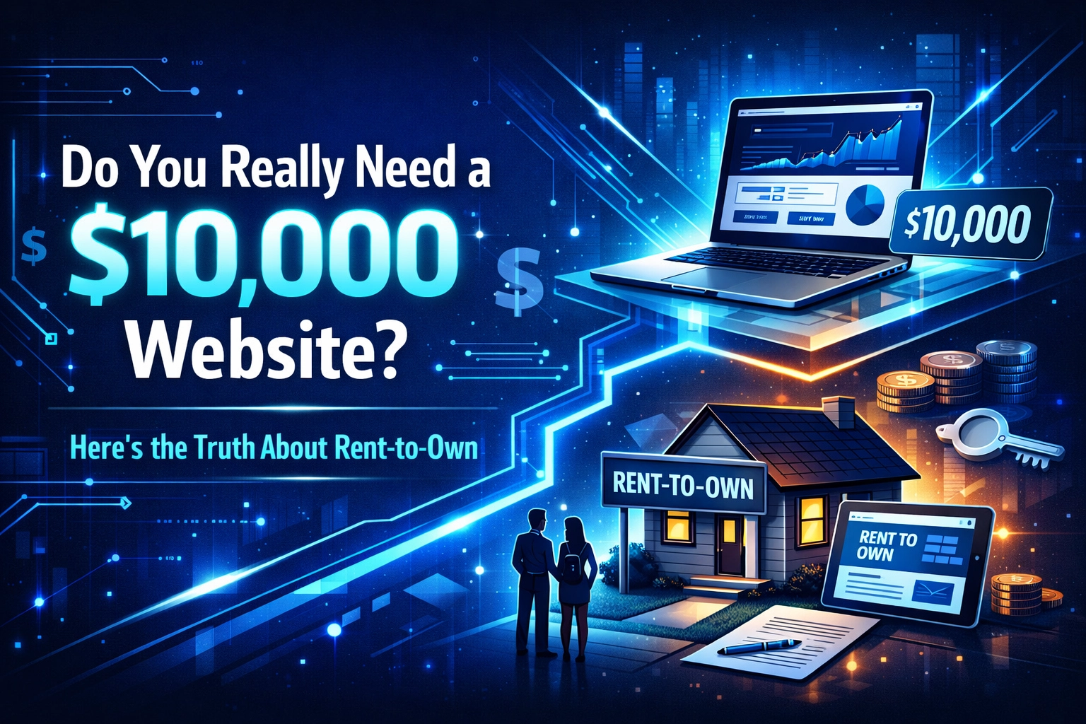 Do You Really Need a $10,000 Website? Here’s the Truth About Rent-to-Own